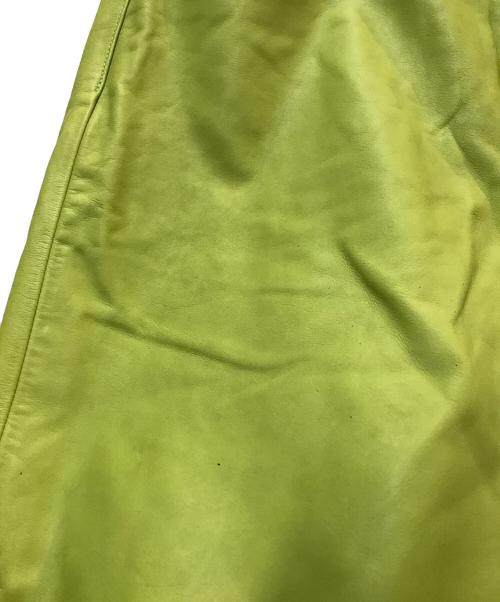 stussy（ステューシー）stussy (ステューシー) BIG OL SHORT LEATHER グリーン サイズ:W32の古着・服飾アイテム