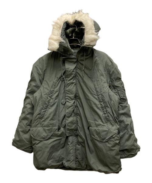 US ARMY（ユーエスアーミー）US ARMY (ユーエスアーミー) 70's N-3B フライトジャケット カーキ サイズ:Ⅿの古着・服飾アイテム