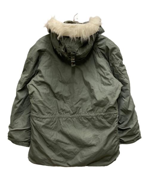 US ARMY（ユーエスアーミー）US ARMY (ユーエスアーミー) 70's N-3B フライトジャケット カーキ サイズ:Ⅿの古着・服飾アイテム