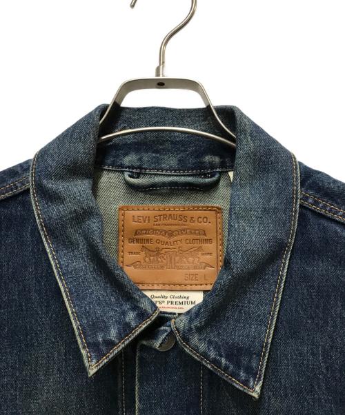 LEVI'S PReMIUM（リーバイス プレミアム）LEVI'S PReMIUM (リーバイス プレミアム) EDIFICE (エディフィス) 30th 1963年モデル 1st トラッカージャケット ブルー サイズ:Lの古着・服飾アイテム