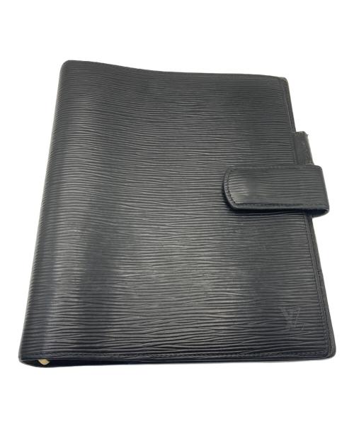 LOUIS VUITTON（ルイ ヴィトン）LOUIS VUITTON (ルイ ヴィトン) 手帳カバー ブラックの古着・服飾アイテム