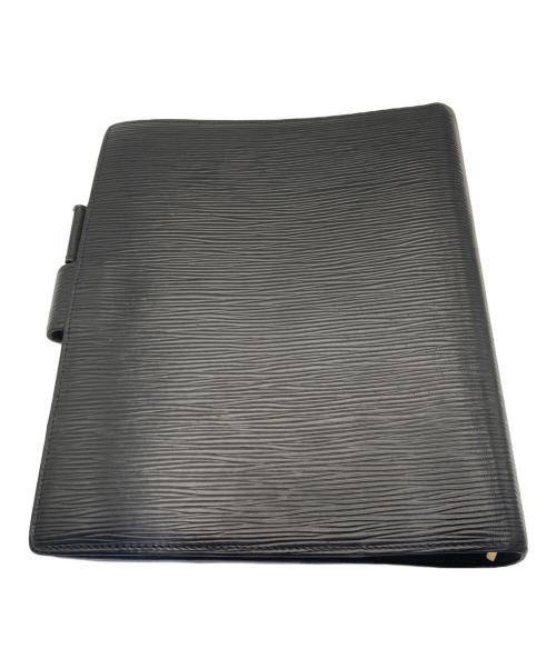 LOUIS VUITTON（ルイ ヴィトン）LOUIS VUITTON (ルイ ヴィトン) 手帳カバー ブラックの古着・服飾アイテム
