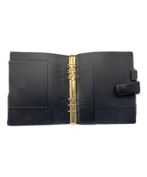 LOUIS VUITTON（ルイ ヴィトン）LOUIS VUITTON (ルイ ヴィトン) 手帳カバー ブラックの古着・服飾アイテム