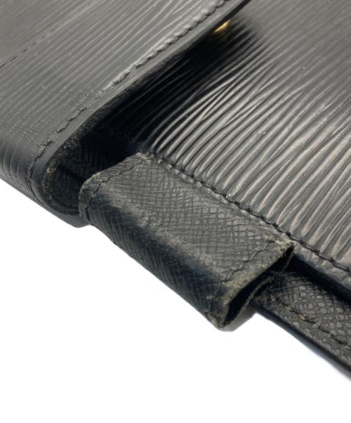 LOUIS VUITTON（ルイ ヴィトン）LOUIS VUITTON (ルイ ヴィトン) 手帳カバー ブラックの古着・服飾アイテム