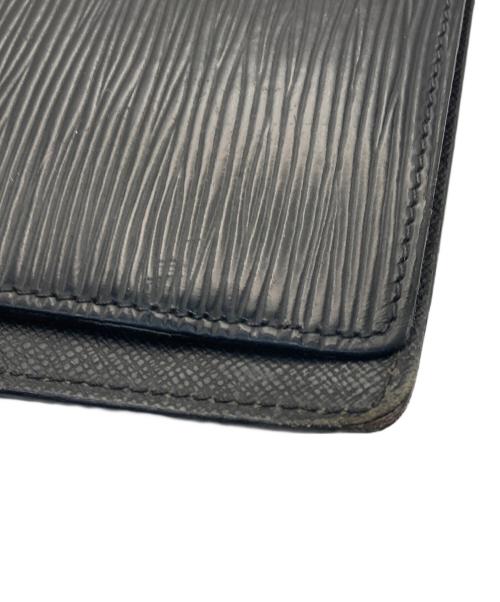 LOUIS VUITTON（ルイ ヴィトン）LOUIS VUITTON (ルイ ヴィトン) 手帳カバー ブラックの古着・服飾アイテム