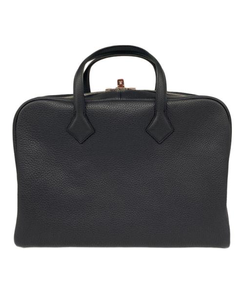 HERMES（エルメス）HERMES (エルメス) ヴィクトリア40 ハンドバッグ ブラックの古着・服飾アイテム