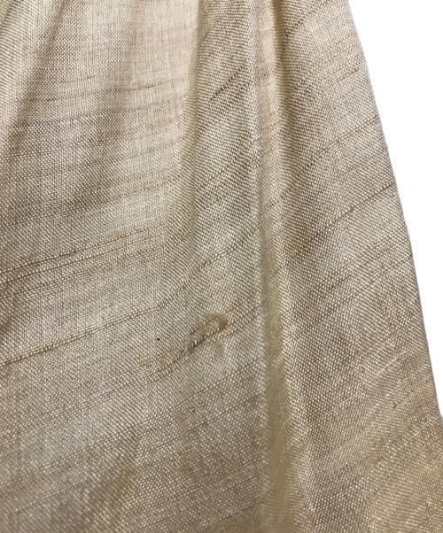 ISSEY MIYAKE（イッセイミヤケ）ISSEY MIYAKE (イッセイミヤケ) シルクシャツ ベージュ サイズ:3の古着・服飾アイテム
