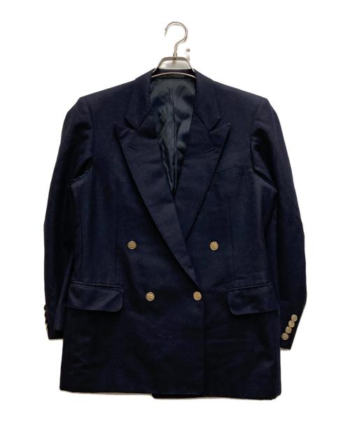 Burberry's（バーバリー）Burberry's (バーバリーズ) 金ボタンダブルジャケット ネイビー サイズ:Ⅼの古着・服飾アイテム