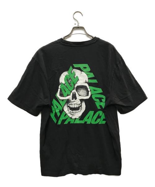 PALACE（パレス）PALACE (パレス) P3 SKULL tシャツ ブラック サイズ:XLの古着・服飾アイテム