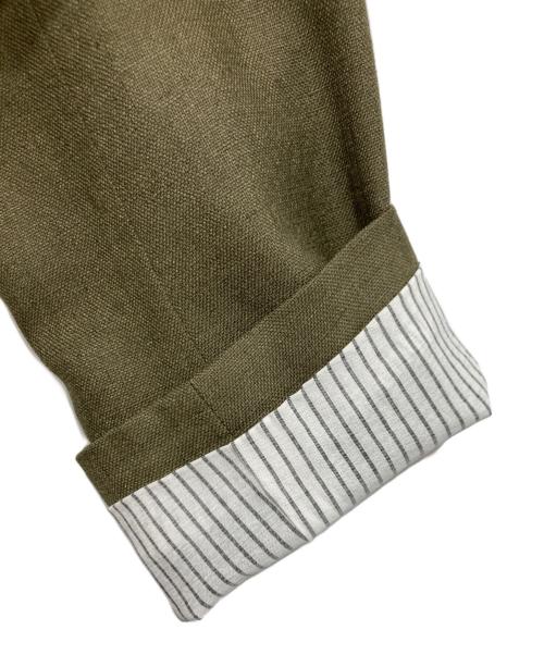 journal standard L'essage（ジャーナルスタンダード レサージュ）journal standard L'essage (ジャーナルスタンダード レサージュ) アイアスダブルジャケット カーキ サイズ:サイズ表記なしの古着・服飾アイテム