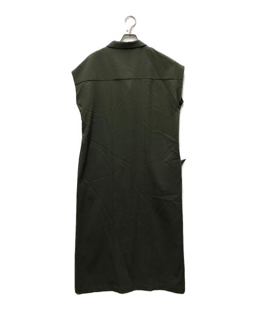 RIM.ARK（リムアーク）RIM.ARK (リムアーク) Melange dolman OP グリーン サイズ:Freeの古着・服飾アイテム