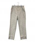 RIM.ARKリムアーク）の古着「Hem asymmetry denim ヘム アシンメトリー デニム 460DAL11-0010」｜ホワイト