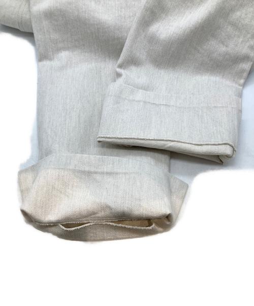 RIM.ARK（リムアーク）RIM.ARK (リムアーク) Hem asymmetry denim ヘム アシンメトリー デニム 460DAL11-0010 ホワイト サイズ:38の古着・服飾アイテム