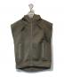 RIM.ARK（リムアーク）の古着「Hood design knit vest　460GAS70-0080」｜ベージュ