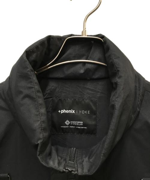 PHENIX（フェニックス）PHENIX (フェニックス) YOKE (ヨーク) MULTI POCKETS DETACHABLE UTILITY BLOUSON ブラック サイズ:3の古着・服飾アイテム