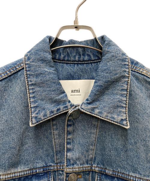 AMI Alexandre Mattiussi（アミアレクサンドルマテュッシ）AMI Alexandre Mattiussi (アミアレクサンドルマテュッシ) デニムジャケット ブルー サイズ:不明の古着・服飾アイテム