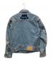 AMI Alexandre Mattiussi (アミアレクサンドルマテュッシ) デニムジャケット ブルー サイズ:不明：28000円