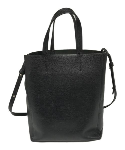 CELINE（セリーヌ）CELINE (セリーヌ) SMALL CABAS 2wayバッグ ブラックの古着・服飾アイテム