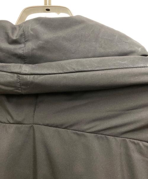 mizuiro-ind（ミズイロインド）mizuiro-ind (ミズイロインド) ショールカラーダウンコート ブラック サイズ:freeの古着・服飾アイテム