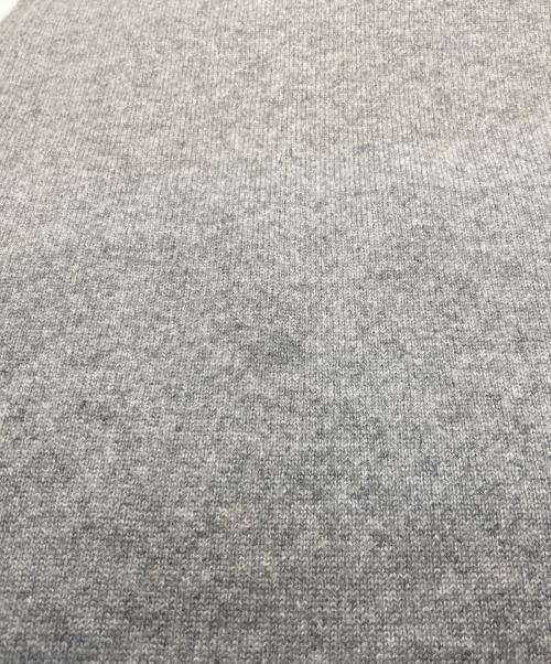 CHANEL（シャネル）CHANEL (シャネル) カシミヤフリンジマフラー グレーの古着・服飾アイテム