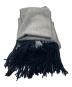 CHANEL (シャネル) カシミヤフリンジマフラー グレー：40000円