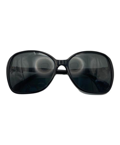 CHANEL（シャネル）CHANEL (シャネル) サイドリボンサングラス ブラック サイズ:58?16-135の古着・服飾アイテム