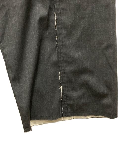 flagstuff（フラグスタフ）flagstuff (フラグスタフ) BORO BAGGIE SLACKS グレー サイズ:Ⅼの古着・服飾アイテム