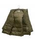 GANNI (ガニー) OVERSIZES PUFFER MIDI JACKET カーキ サイズ:XXS：23000円