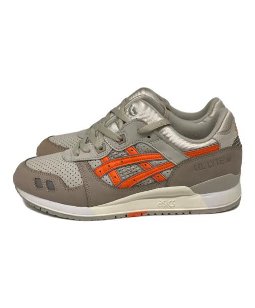 asics（アシックス）asics (アシックス) KITH (キス) GEL-LYTE 3 07 REMASTERED ベージュ×グレー サイズ:27cmの古着・服飾アイテム