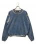 stussy（ステューシー）の古着「FADED COTTON KNIT CREW」｜ブルー