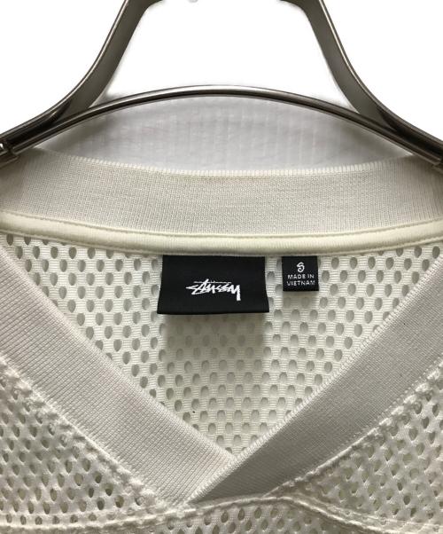 stussy（ステューシー）stussy (ステューシー) INTERNATIONAL TEAM JERSEY ブラウン サイズ:Sの古着・服飾アイテム