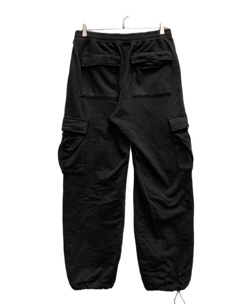 stussy（ステューシー）stussy (ステューシー) Cargo Fleece Pant ブラック サイズ:Sの古着・服飾アイテム