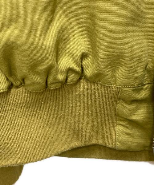 stussy（ステューシー）stussy (ステューシー) Flight Bomber カーキ サイズ:Ｓの古着・服飾アイテム