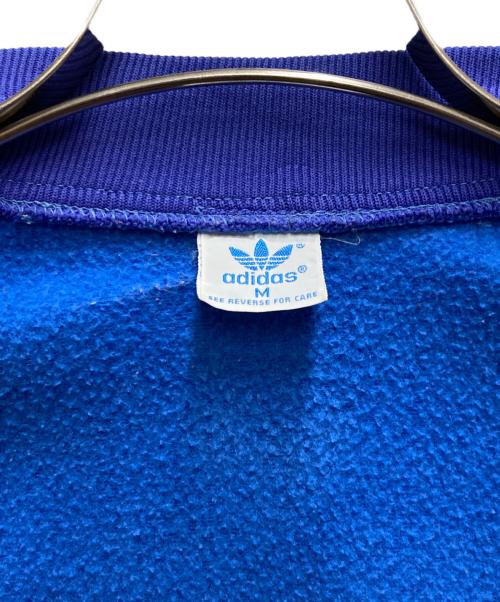 adidas（アディダス）adidas (アディダス) 80's スナップボタントラックジャケット ブルー サイズ:Mの古着・服飾アイテム
