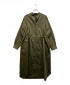 SOEJUソージュ）の古着「リモンタコートワンピース」｜カーキ