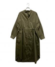 SOEJU（ソージュ）の古着「リモンタコートワンピース」｜カーキ