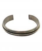 Tom & Hawkトム&ホーク）の古着「3ラインバングル」｜シルバー