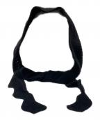 Venitヴェニット）の古着「ウールスカーフ」｜ブラック