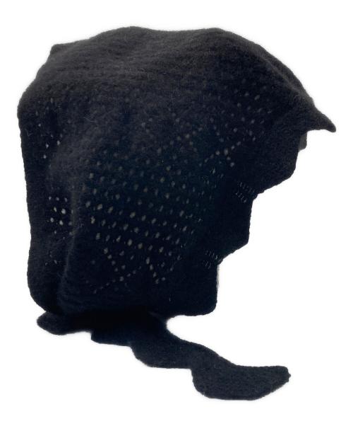 Venit（ヴェニット）venit (ヴェニット) ウールスカーフ ブラックの古着・服飾アイテム