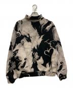 ALEXANDER WANGアレキサンダー・ワン）の古着「スモークプリントモックネックニット」｜ホワイト×ブラック