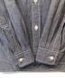 中古・古着 and wander (アンドワンダー) CORDURA indigo chambray collarless shirt コーデュラ・インディゴ・シャンブレー・カラーレス・シャツ 574-1983114 ブルー サイズ:FREE：5000円