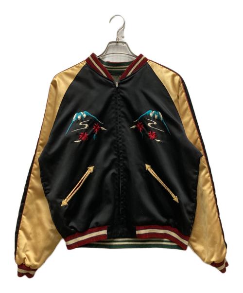 テーラー東洋（テーラートウヨウ）テーラー東洋 (テーラートウヨウ) スカジャン グリーン×ブラック サイズ:Ⅼの古着・服飾アイテム