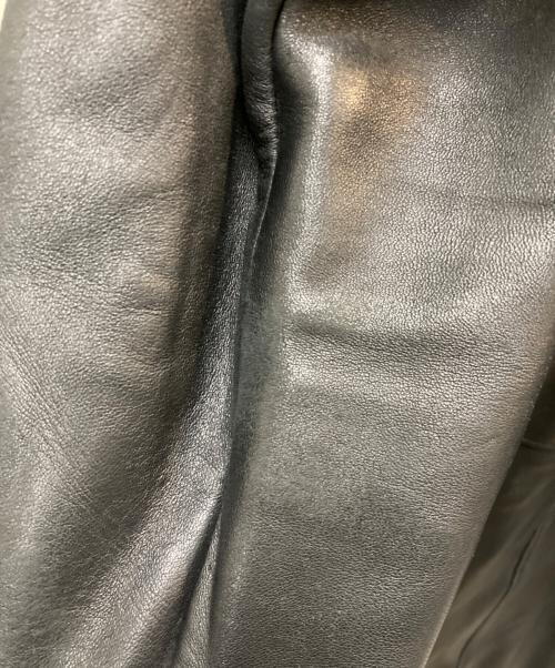 French Army（フレンチアーミー）French Army (フレンチアーミー) 80's モーターサイクルレザーコート ブラック サイズ:96の古着・服飾アイテム