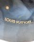 中古・古着 LOUIS VUITTON (ルイ ヴィトン) バケットハット・モノグラム エッセンシャル リバーシブル インディゴ×ネイビー：45000円