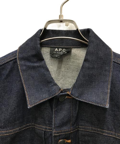 A.P.C.（アーペーセー）A.P.C. (アーペーセー) セルビッチデニムジャケット インディゴ サイズ:Mの古着・服飾アイテム