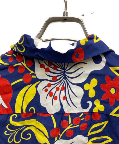 Sun Surf（サンサーフ）Sun Surf (サンサーフ) RAYON S/S“ELSIE'S FLOWER” ブルー サイズ:Lの古着・服飾アイテム