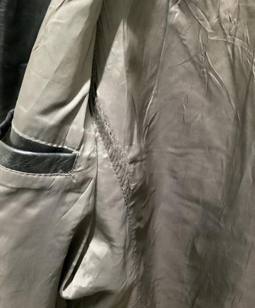 BANANA REPUBLIC（バナナリパブリック）BANANA REPUBLIC (バナナリパブリック) 90'Sレザースイングトップ/ブルゾン ブラック サイズ:Mの古着・服飾アイテム