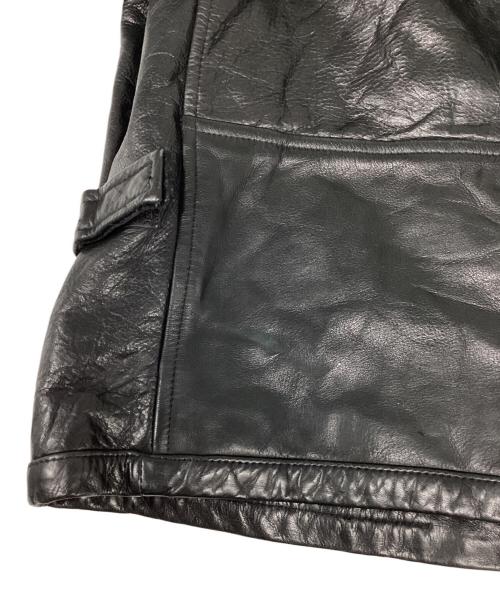 BANANA REPUBLIC（バナナリパブリック）BANANA REPUBLIC (バナナリパブリック) 90'Sレザースイングトップ/ブルゾン ブラック サイズ:Mの古着・服飾アイテム