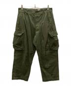 French Armyフランス軍）の古着「M-47前期 カーゴパンツ」｜カーキ