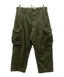 French Army（フランス軍）の古着「M-47前期 カーゴパンツ」｜カーキ